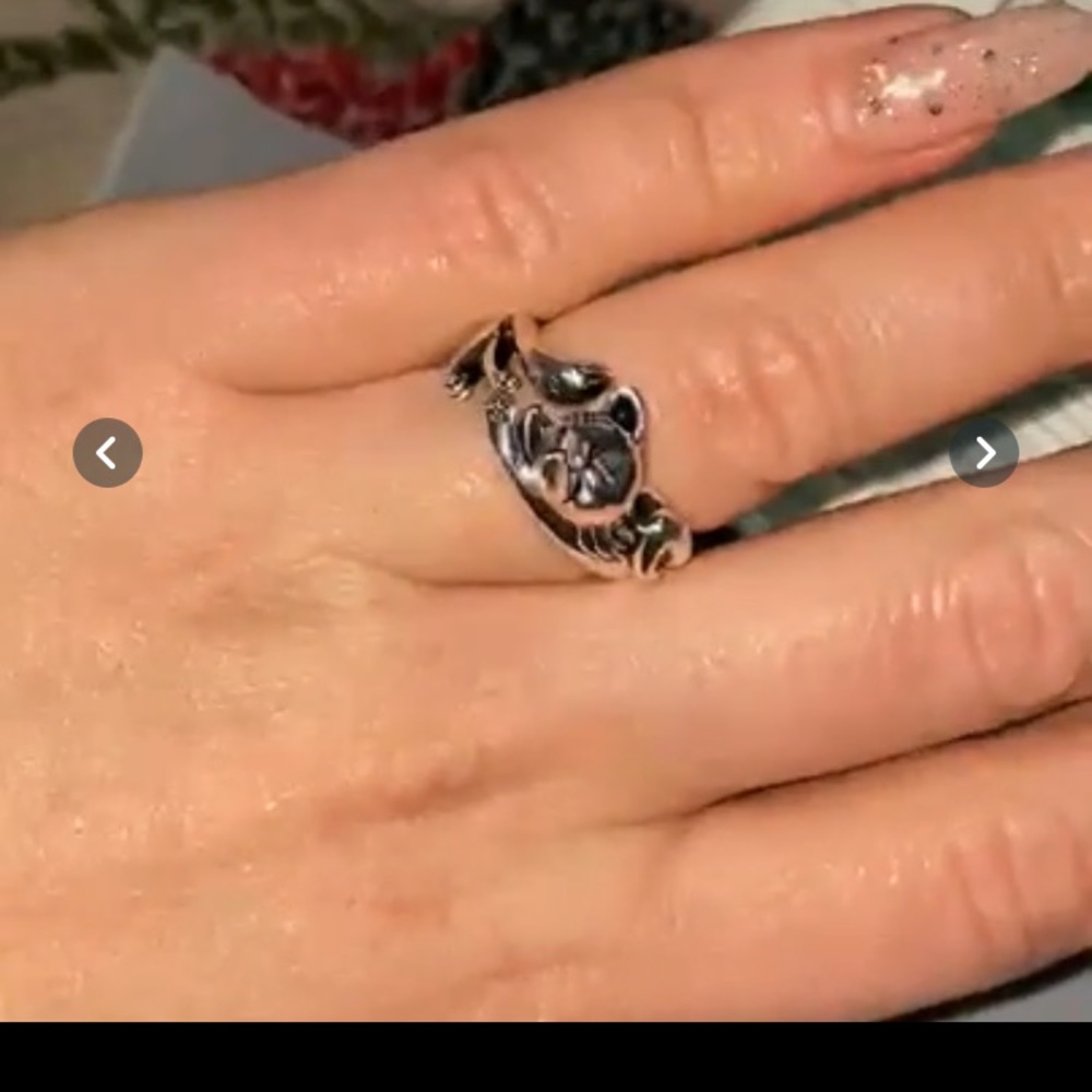 Sleeping kitty ring - Picture 8 of 10